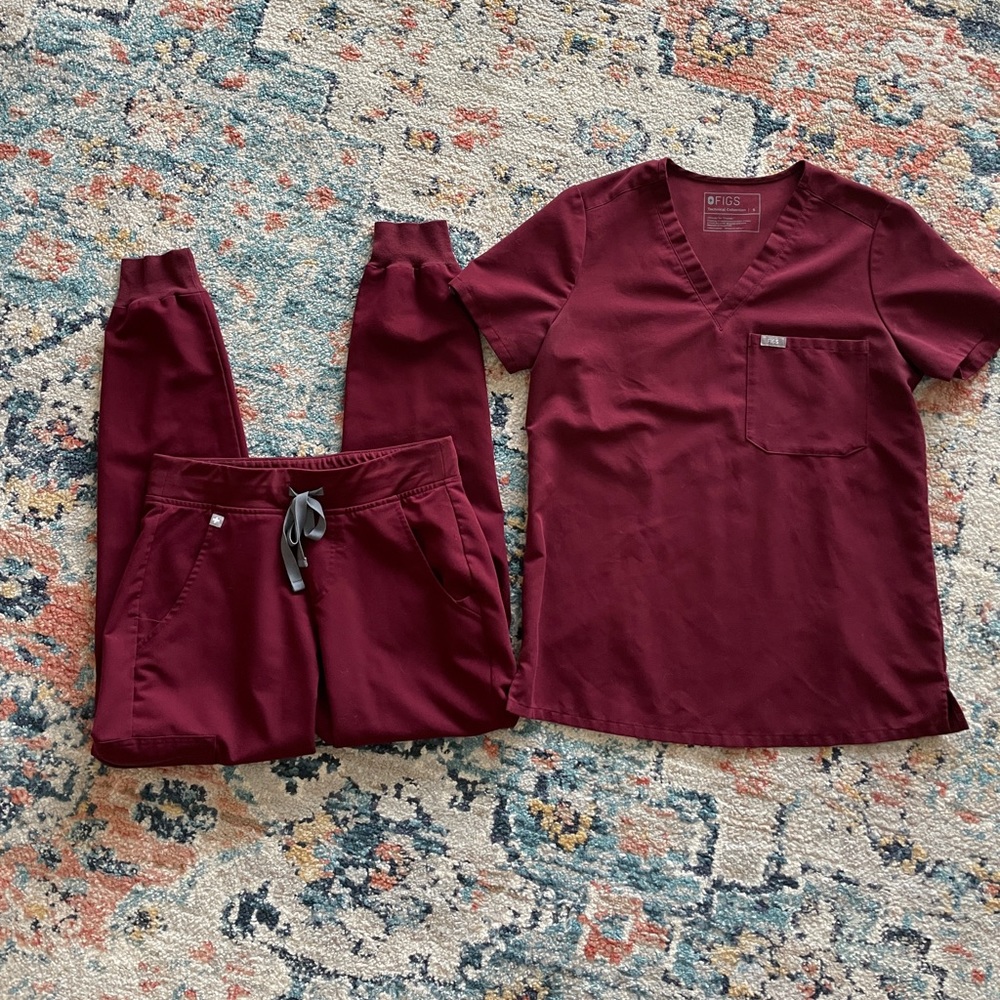 Burgundy Figs set. XS Zamora & S Catarina.
